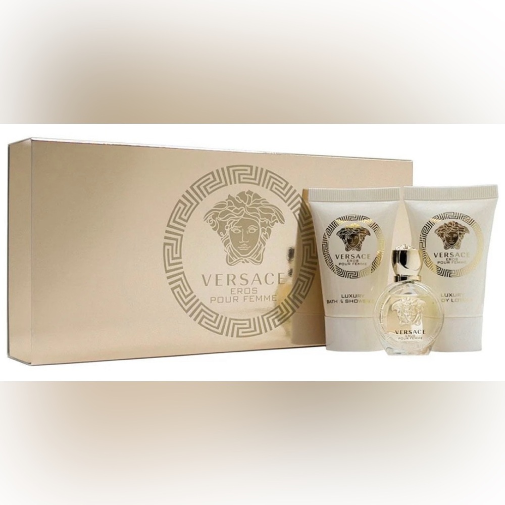 VERSACE Eros Pour Femme Gift Set NEW - Picture 7 of 7